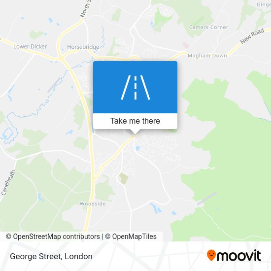 George Street map