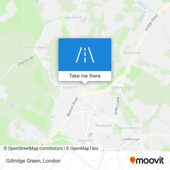 Gillridge Green map