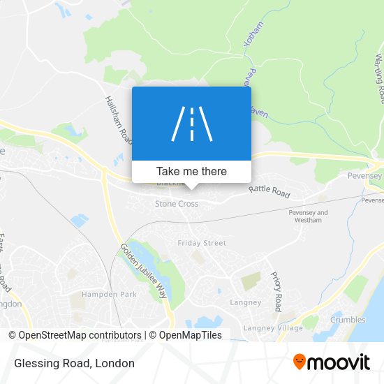 Glessing Road map