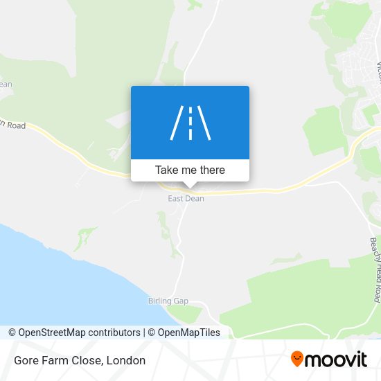 Gore Farm Close map