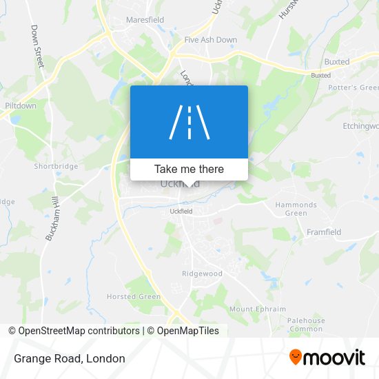 Grange Road map