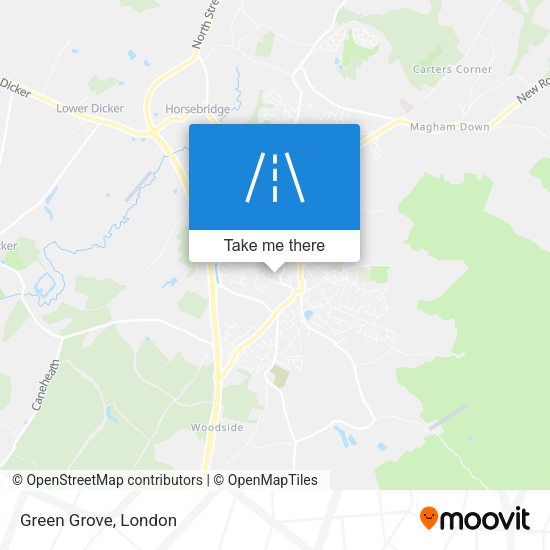 Green Grove map