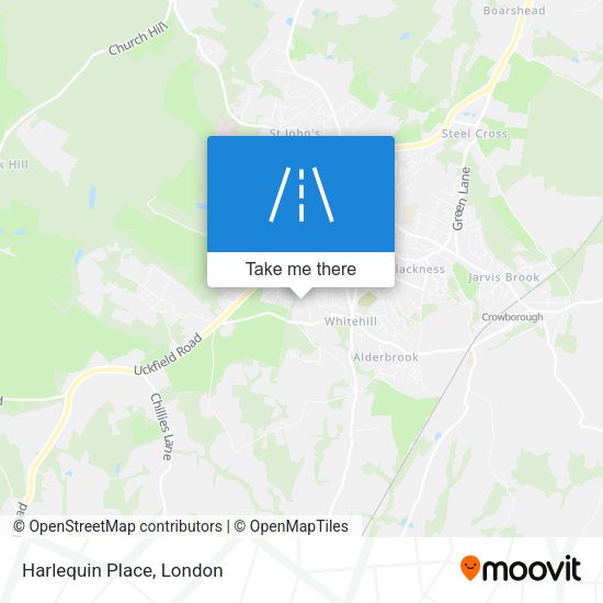 Harlequin Place map