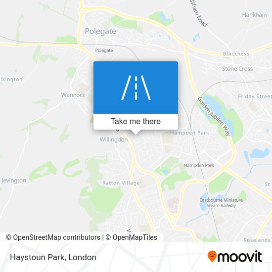 Haystoun Park map