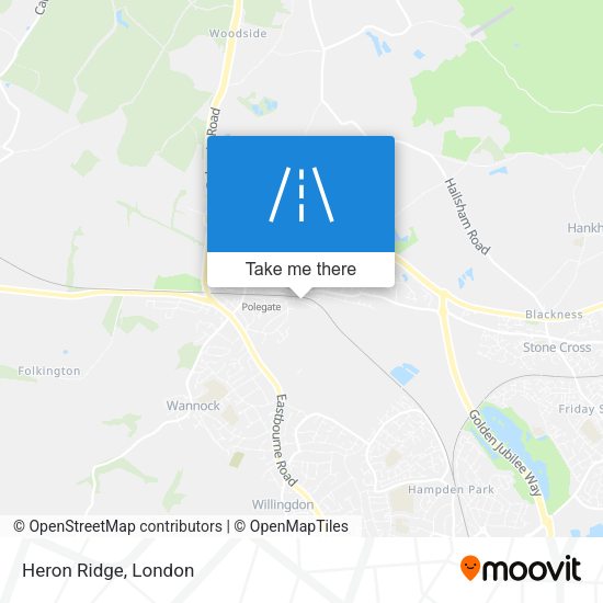 Heron Ridge map