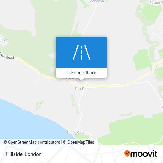 Hillside map