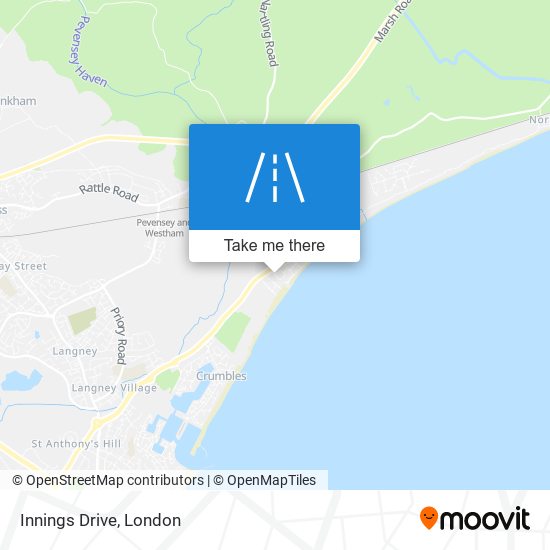 Innings Drive map