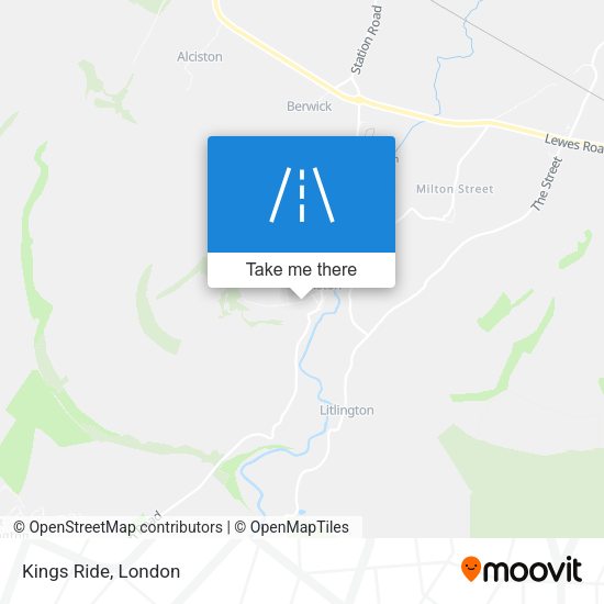Kings Ride map