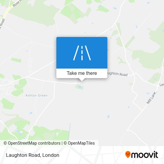 Laughton Road map