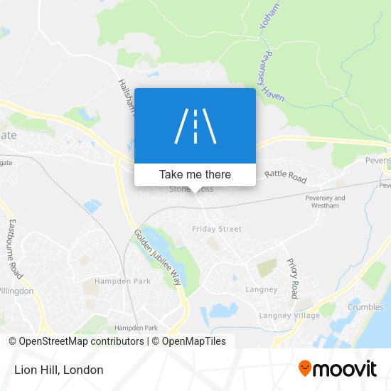 Lion Hill map