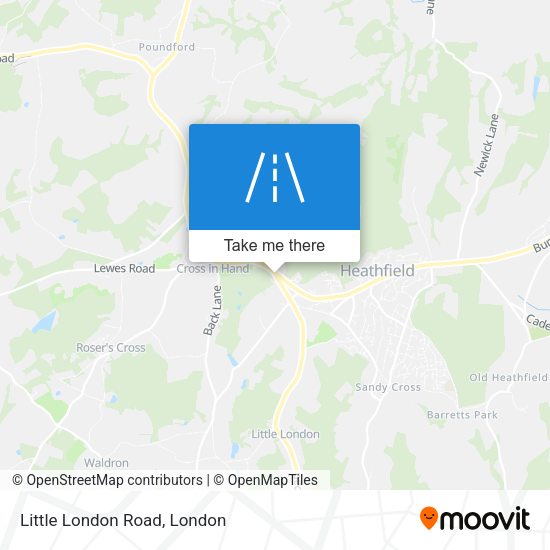 Little London Road map