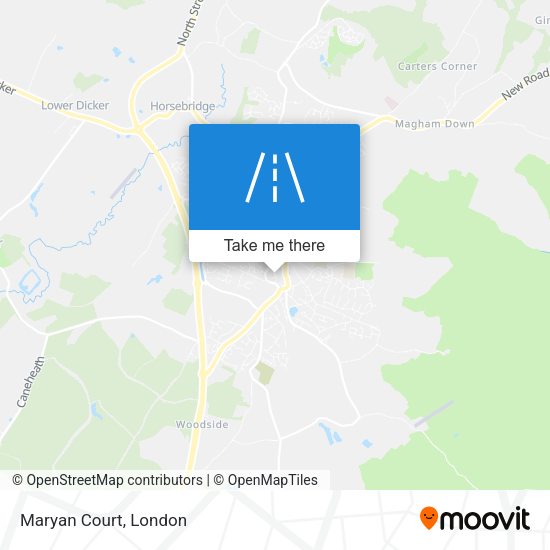 Maryan Court map
