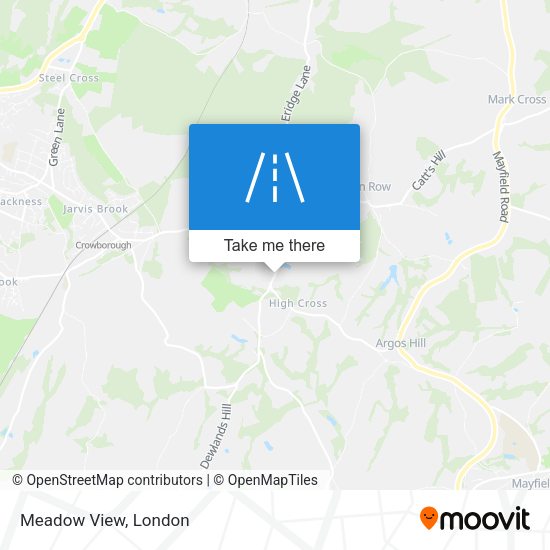 Meadow View map