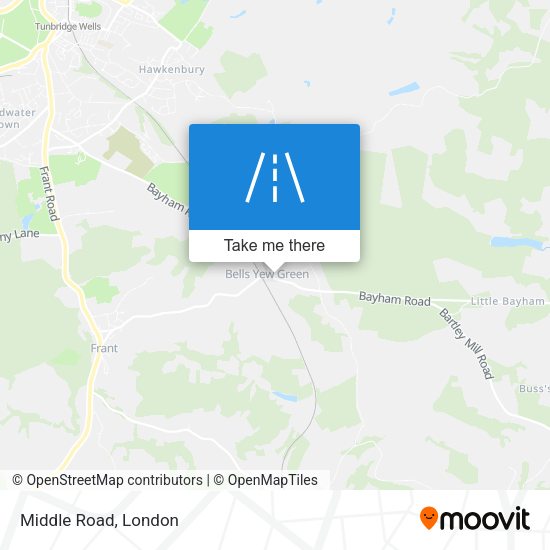 Middle Road map