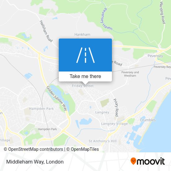 Middleham Way map