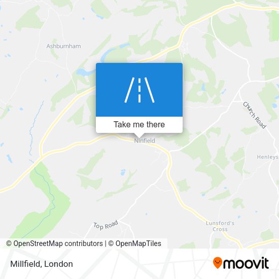 Millfield map