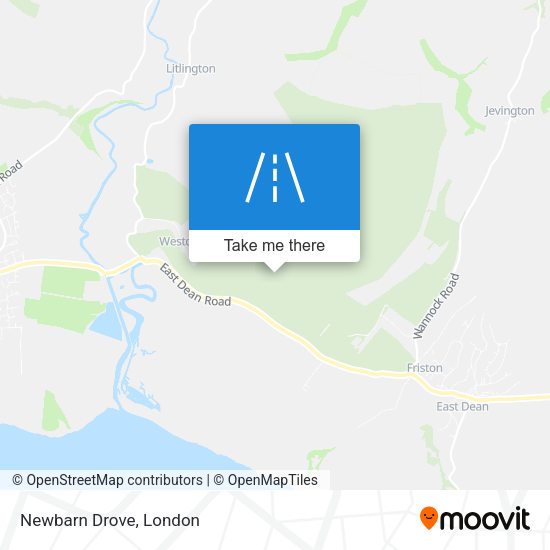 Newbarn Drove map