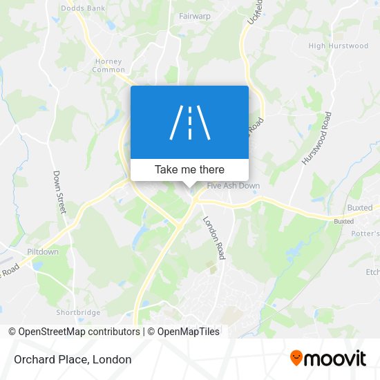 Orchard Place map
