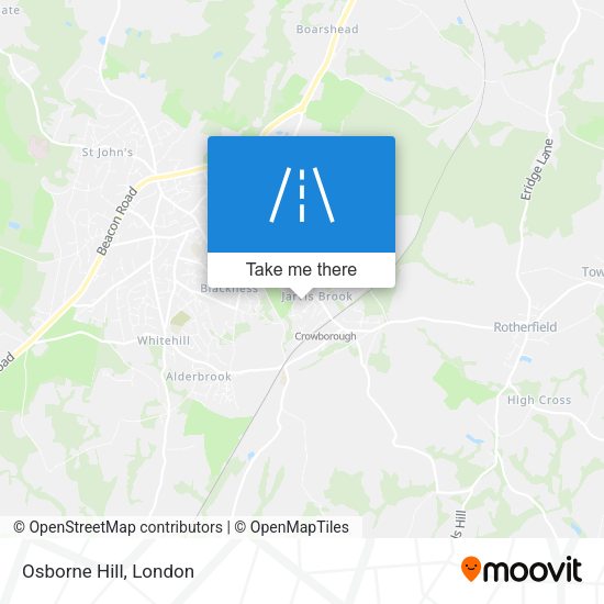 Osborne Hill map
