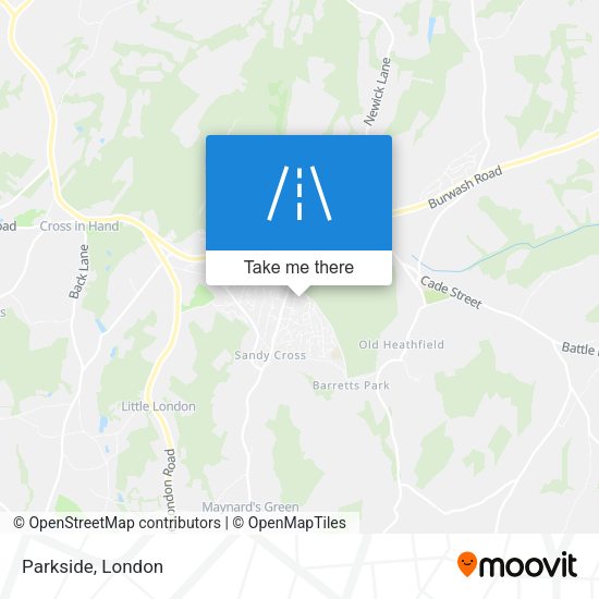 Parkside map