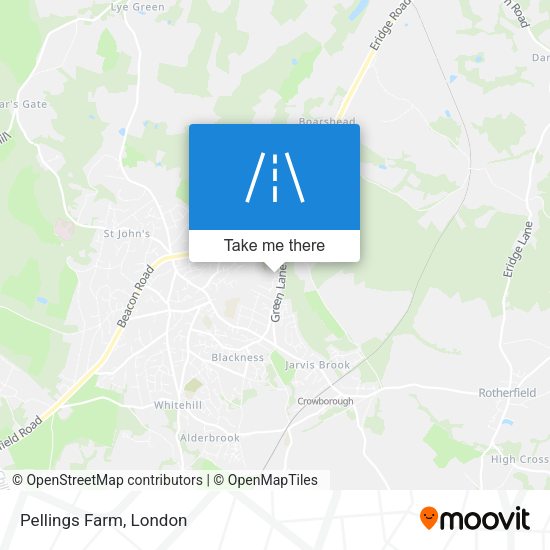 Pellings Farm map