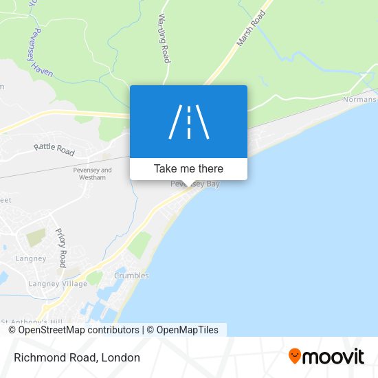 Richmond Road map
