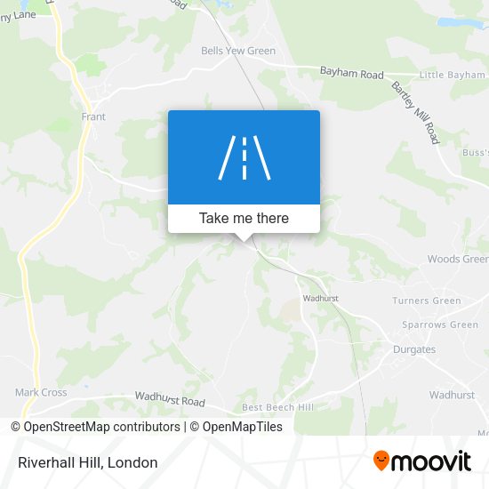 Riverhall Hill map