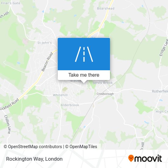 Rockington Way map