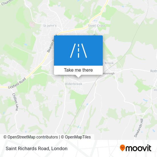 Saint Richards Road map