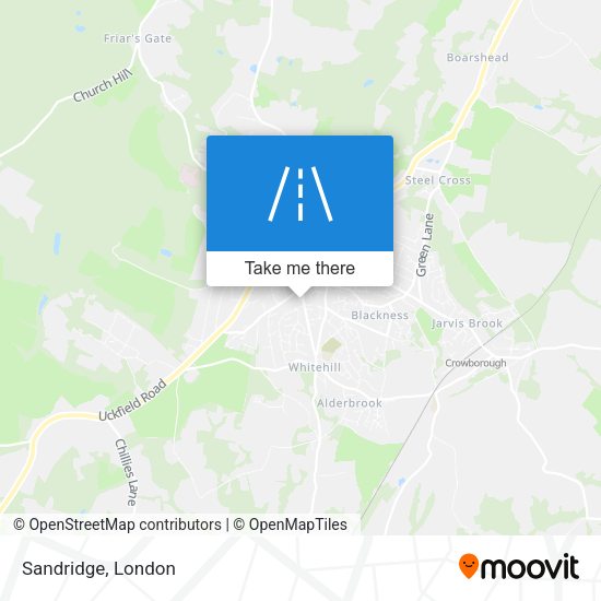 Sandridge map