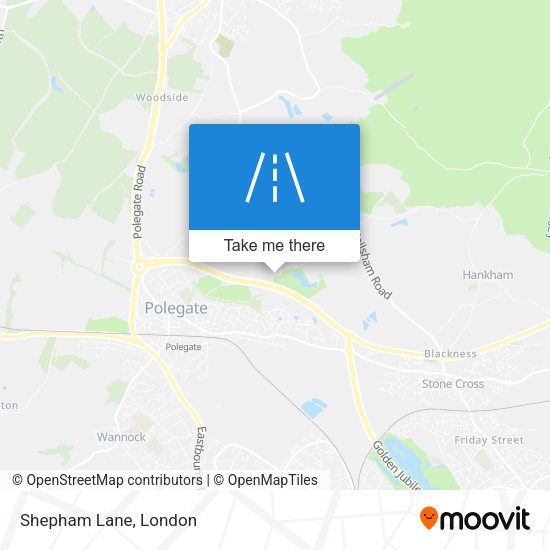 Shepham Lane map