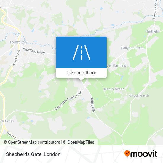 Shepherds Gate map