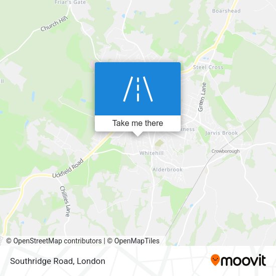 Southridge Road map