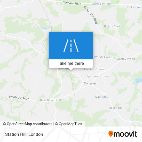 Station Hill map