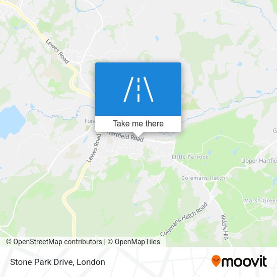 Stone Park Drive map