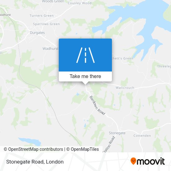 Stonegate Road map