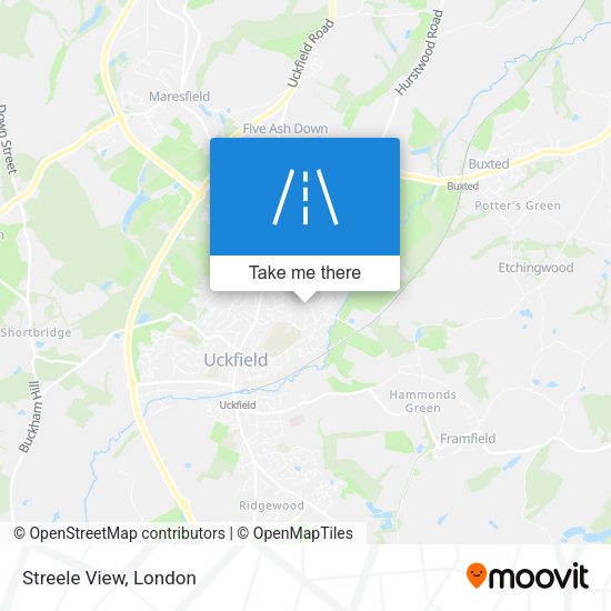Streele View map