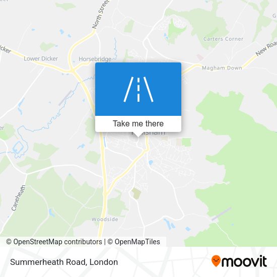 Summerheath Road map