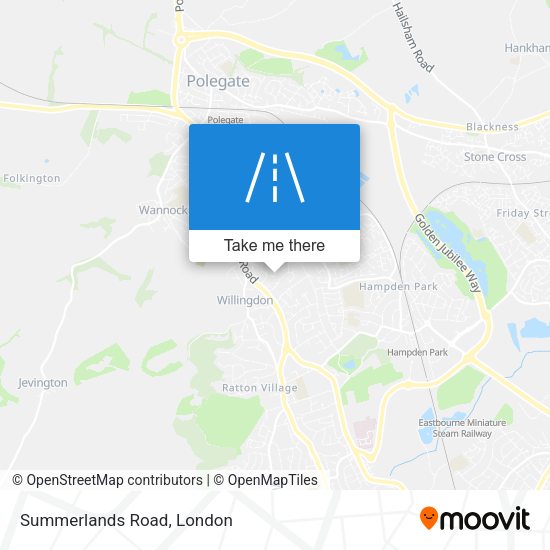 Summerlands Road map
