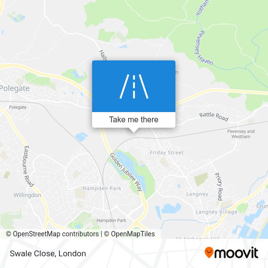 Swale Close map