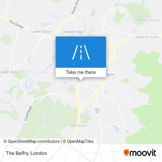 The Belfry map