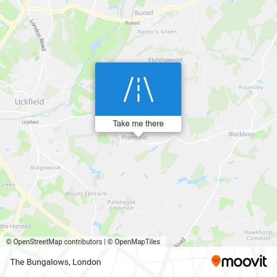 The Bungalows map