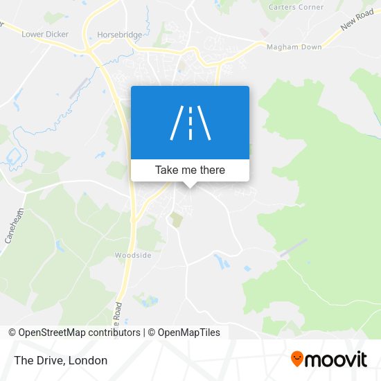 The Drive map