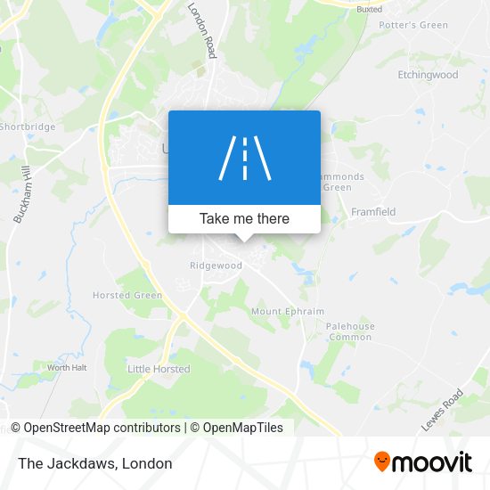 The Jackdaws map