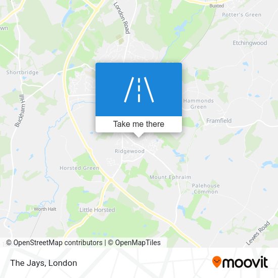 The Jays map