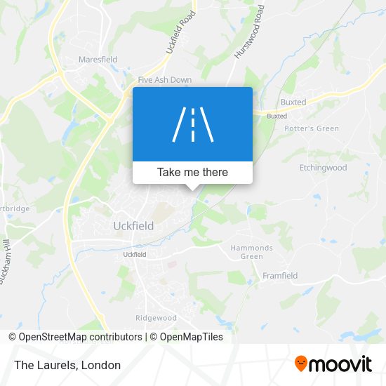 The Laurels map