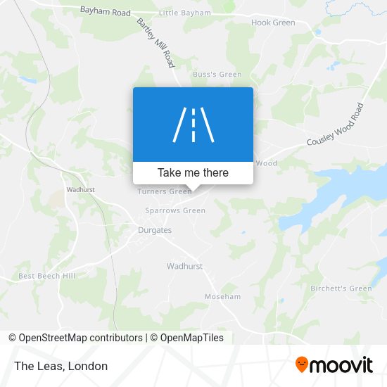The Leas map