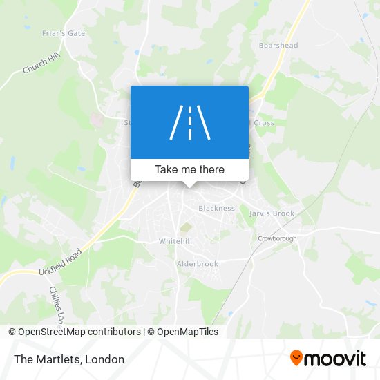 The Martlets map