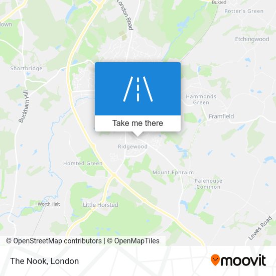 The Nook map