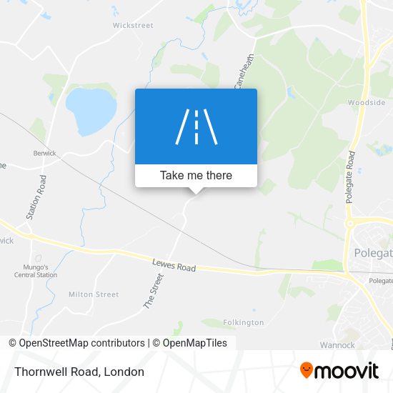 Thornwell Road map